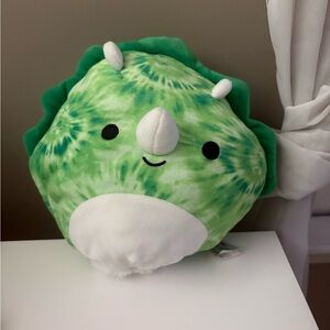 Green Dinosaur and Blue Dragon Reversible Squishmallow